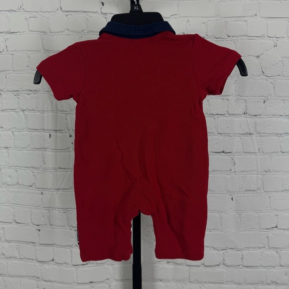 Buster Brown Vintage Baby Boy Race Car One Piece Size 3-6 Months - Picture 7 of 8